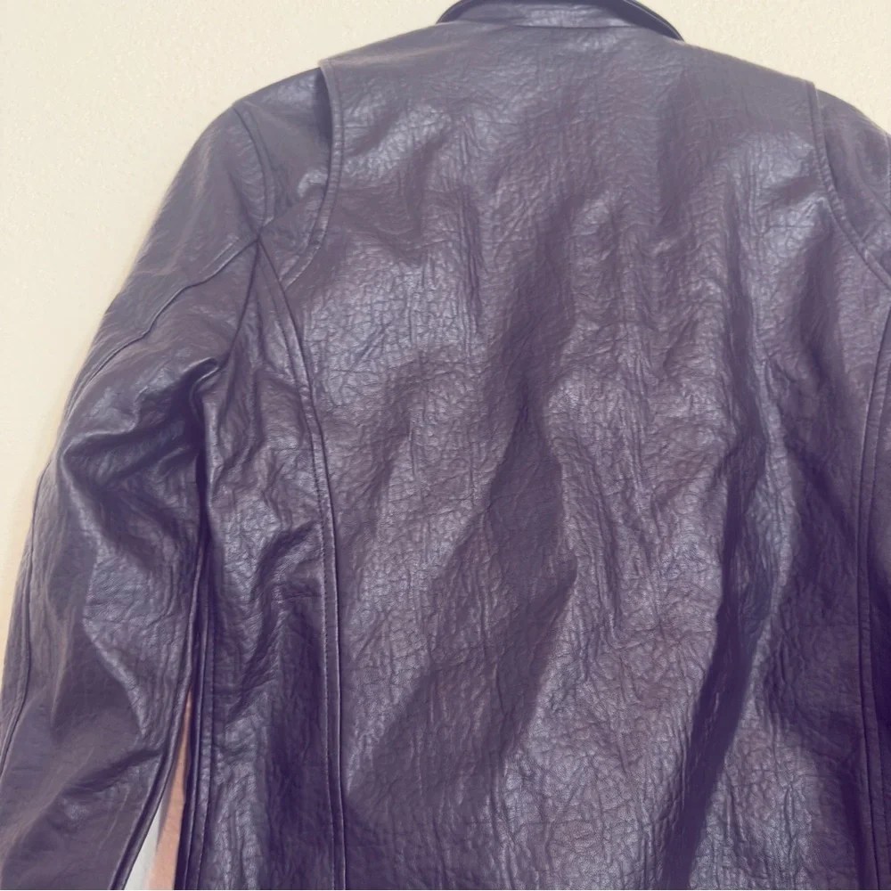 Free people BlankNYC Morning Gram Vegan Leather Moto Jacket - Picture 10 of 11